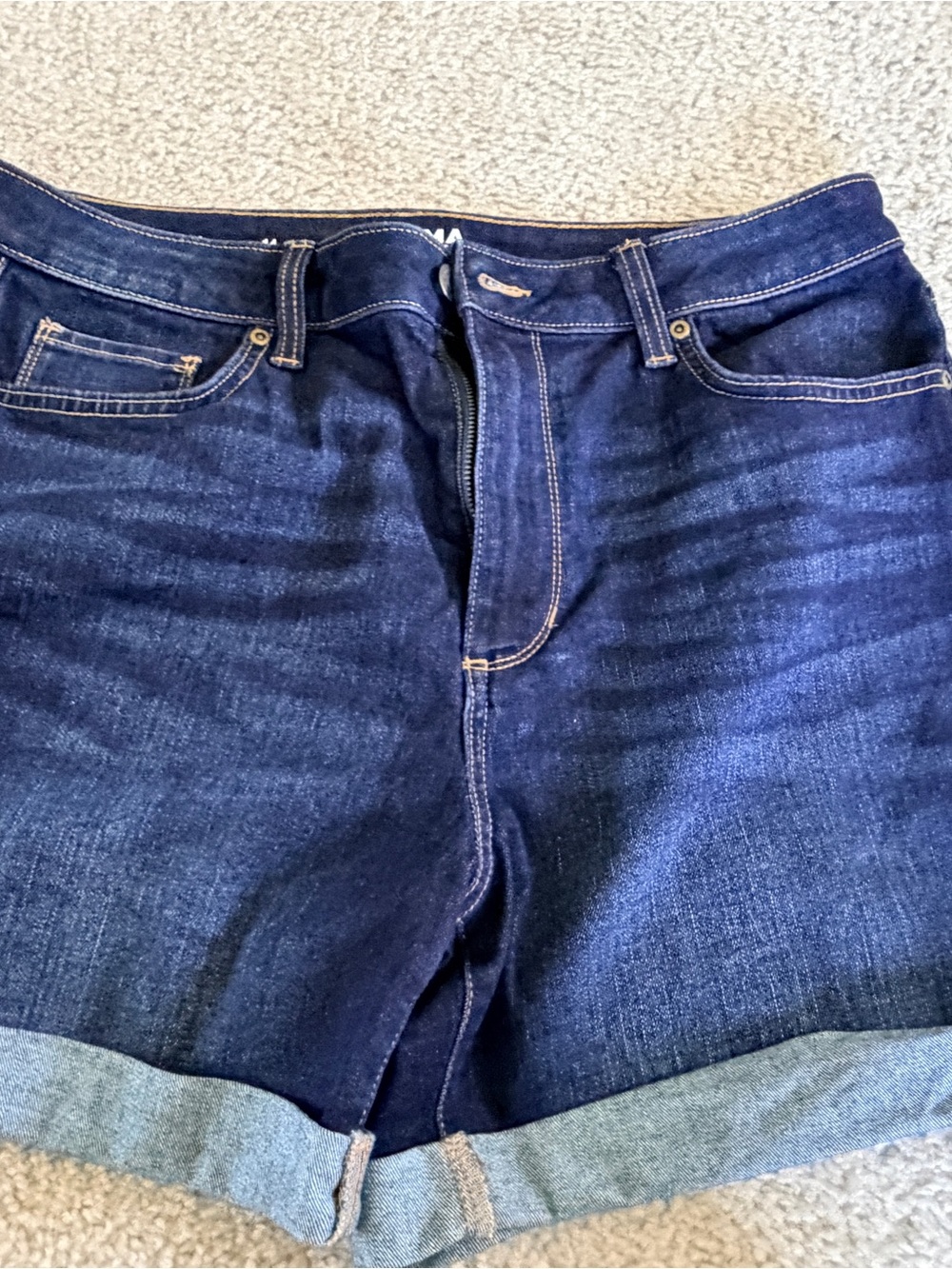 Sonoma Women’s Dark Blue Denim Jean Shorts